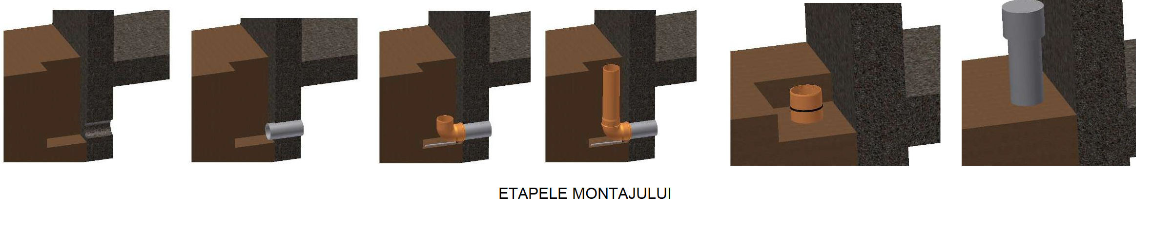 Sevi 160 ventilatie aerisire cu recuperare de caldura beci pivnita NovingAIR sectiune montaj etape