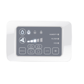 Unitate de comanda fara fir (remote panel+CO2 senzor) NovingAIR PR CO2 WIRELESS