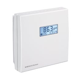 Senzor calitatea aerului cu afisaj, pentru dioxid de carbon, VOC, temperatura si umiditate