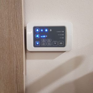 Panou de control al ventilatiei cu recuperare de caldura NovingAIR Active