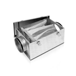 Caseta de filtrare suplimentara FKAK D160, 200×200×500, filtru tip sac