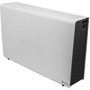 Recuperator caldura descentralizat NRoom 250 ERV, dubluflux, tip ventiloconvector, cu incalzire suplimentara cu apa, senzor CO2 si preincalzire electrica