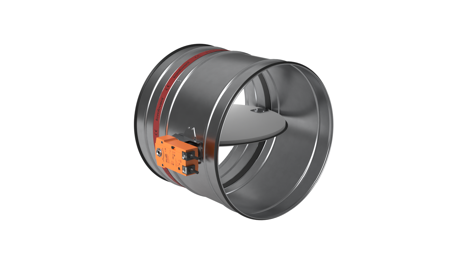 clapeta-antifoc-motorizata-actuator-100-560mm-komfovent-UVA-M