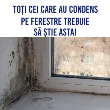 Toti cei care au condens pe ferestre trebuie sa stie asta!
