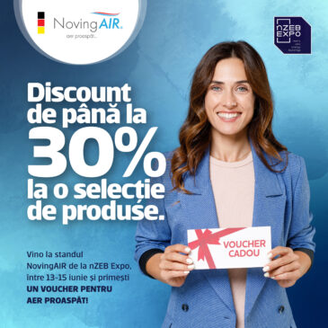 Aer proapat mai usor, cu NovingAIR @ nZEB Expo
