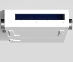 Unitate compactă cu recuperare sensibilă și termodinamică, instalare orizontală